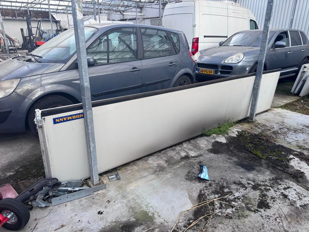 Horman roldeur onderdelen, Doe-het-zelf en Verbouw, Rolluiken, Ophalen, Gebruikt, Grijs, 200 cm of meer