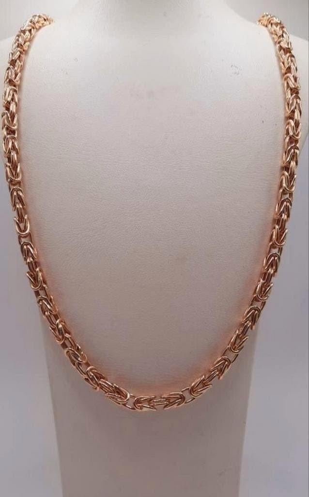 gouden Koningsketting 14kt, Www.bredajuwelier.nl, Nieuw, Ophalen of Verzenden, Www.bredajuwelier.nl