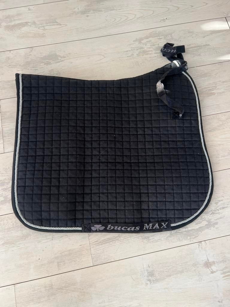 Bucas zadel dekje zwart dressuur, Ophalen of Verzenden, Zo goed als nieuw