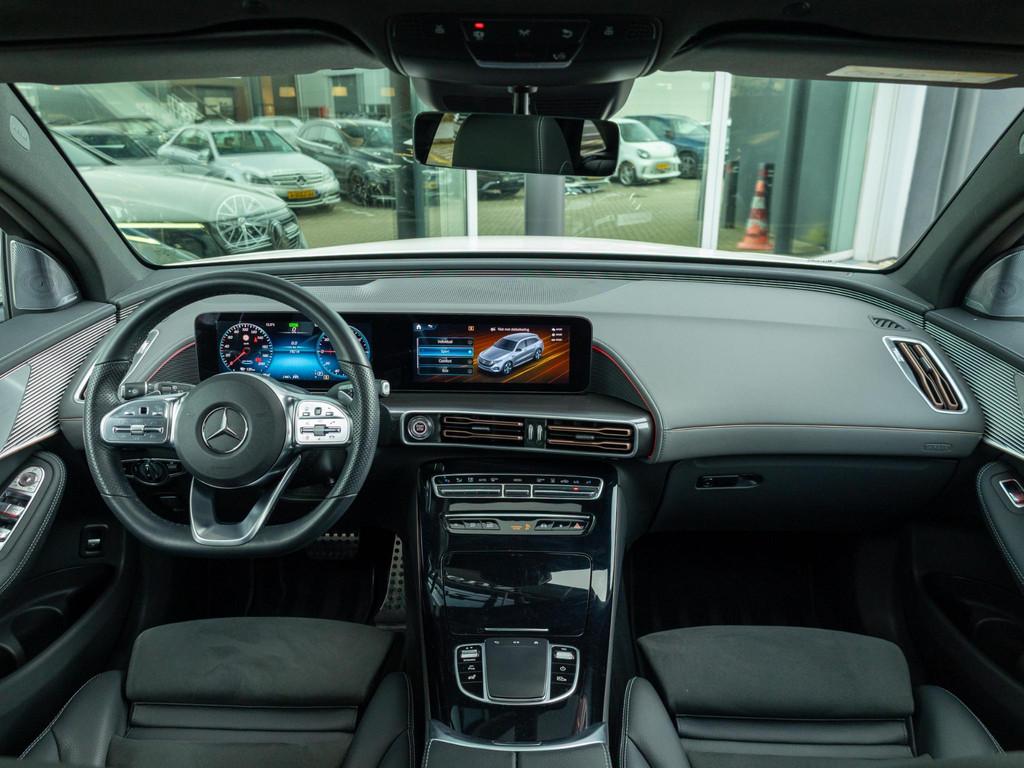 Mercedes-Benz EQC 400 4MATIC Business Solution AMG 80 kWh Sc, Automaat, Zwart, 80 kWh, Wit