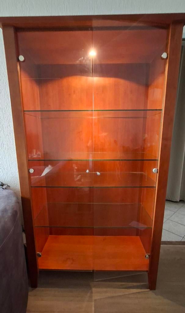 Goossens vitrinekast, Ophalen, Gebruikt, 50 tot 100 cm, 150 tot 200 cm
