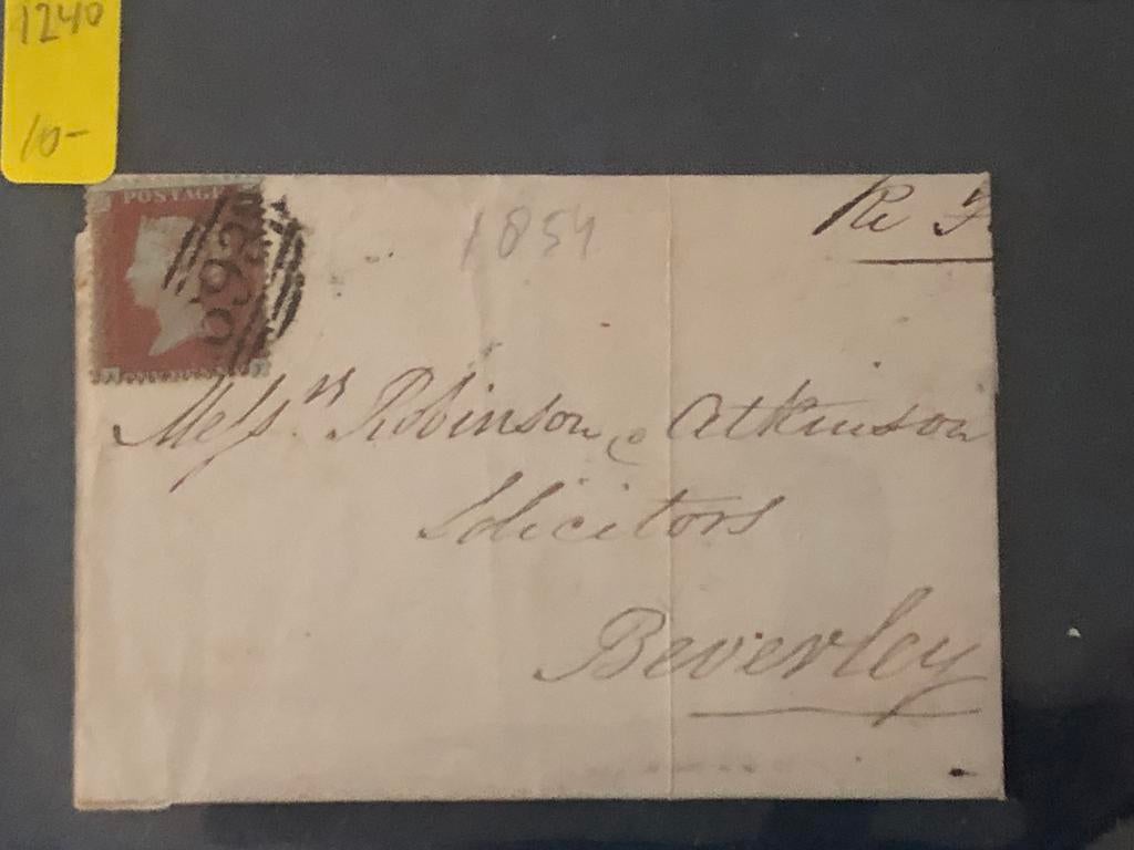 1240 UK penny red T 16, Ophalen of Verzenden