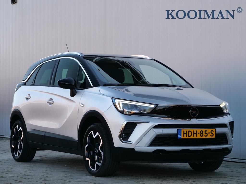 Opel Crossland 1.2 Turbo Ultimate 130 Pk Automaat Navi / DAB, 840 kg, Gebruikt, 1199 cc, Bedrijf