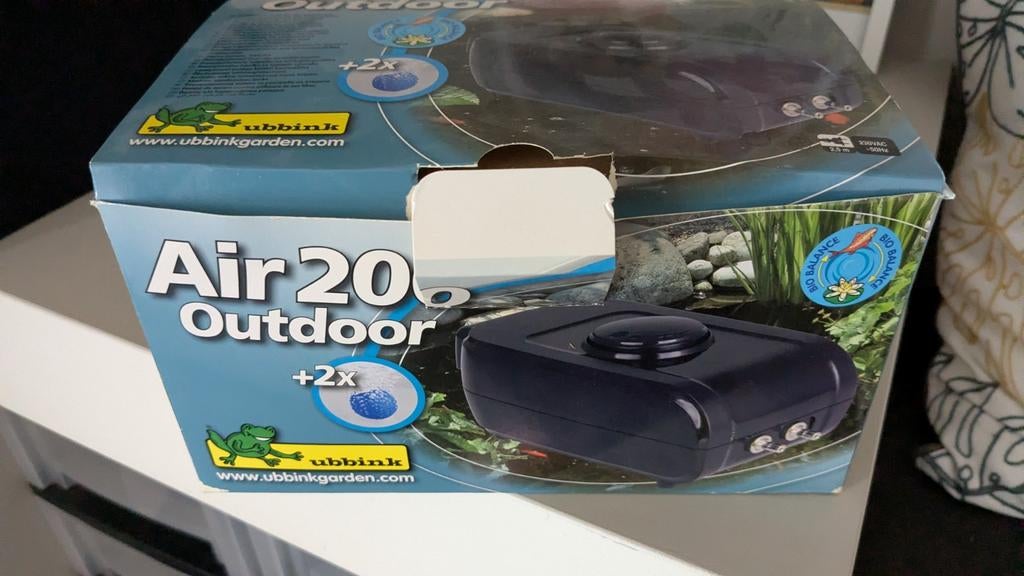 Ubbink Air 200 Outdoor Beluchtingspomp voor Vijver, Ophalen