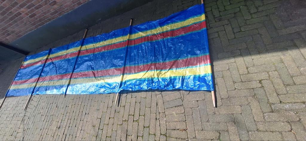 Strand windscherm, Ophalen