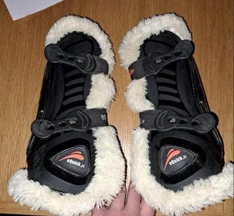 EQUICK ESHOCK LEGEND PEESBESCHERMERS FLUFFY, Ophalen of Verzenden, Zo goed als nieuw, Rijden