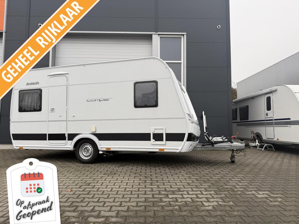 Dethleffs Camper 450 FR Mover - Voortent, Caravans en Kamperen, Rondzit, Bedrijf, Schokbreker, Overige typen