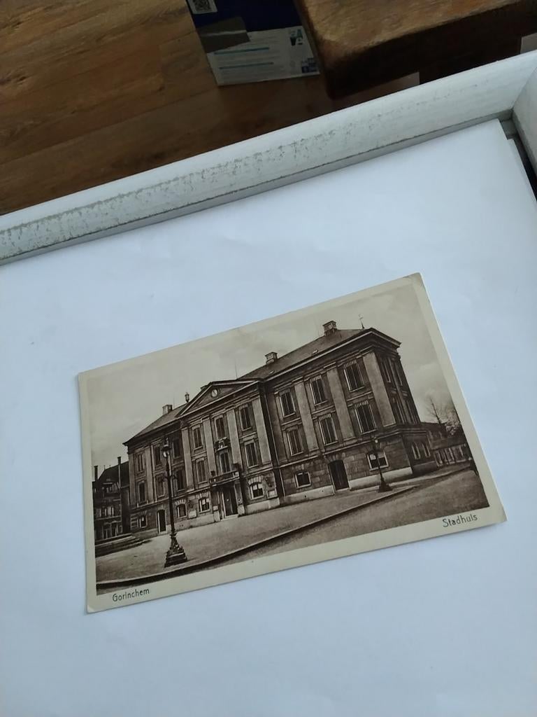 GORINCHEM. STADHUIS, Verzamelen, Ansichtkaarten | Nederland, Ophalen of Verzenden, Voor 1920, Zuid-Holland