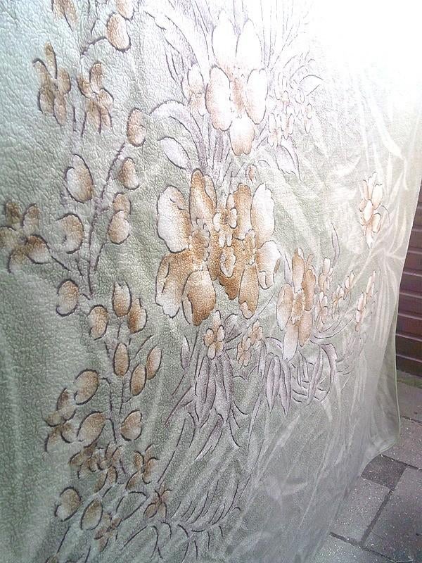 PADUANA espana france monde selection bloemen deken, Gebruikt, Overige kleuren, Tweepersoons, Ophalen of Verzenden