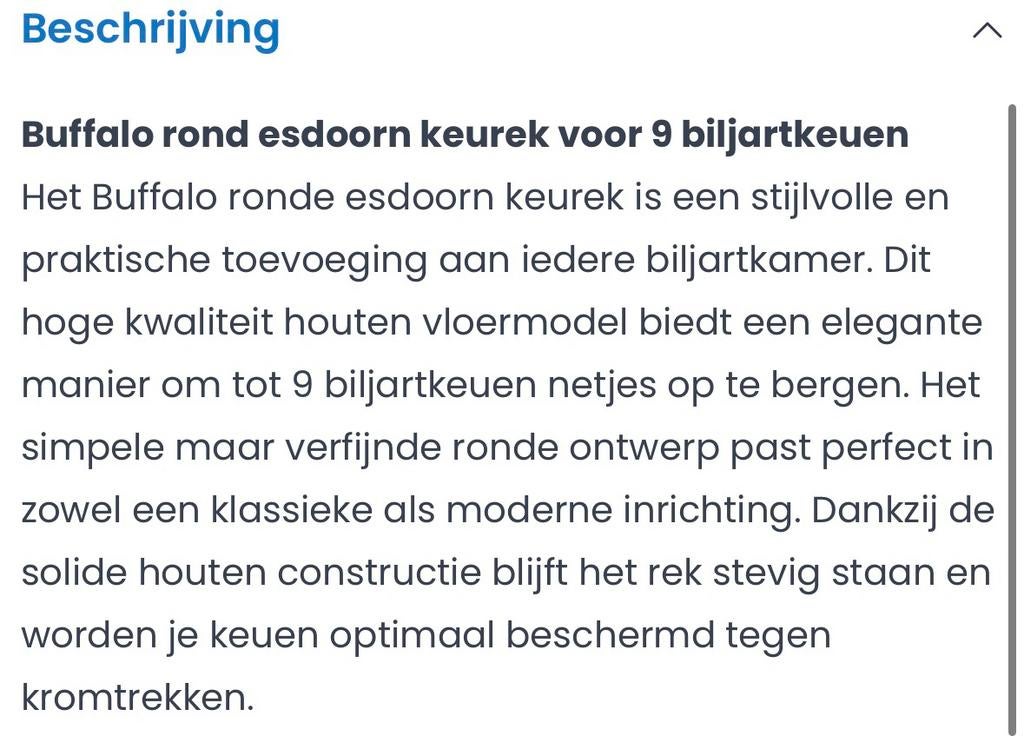 Buffalo keu rek voor 9 keuen rond esdoorn, Ophalen, Dijklaan 133 Breda, Stoffelen, Nieuw