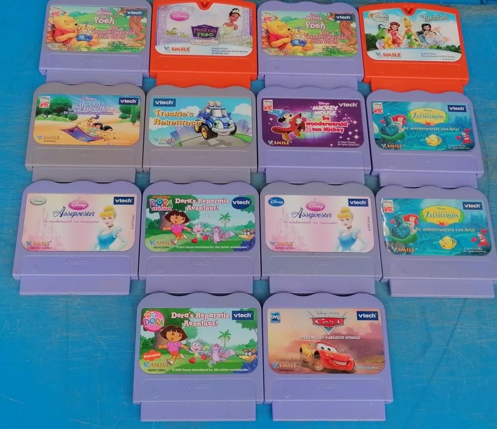 VTech 14 spellen. Wat leren we., Kinderen en Baby's, Speelgoed | Vtech, Ophalen of Verzenden, Zo goed als nieuw