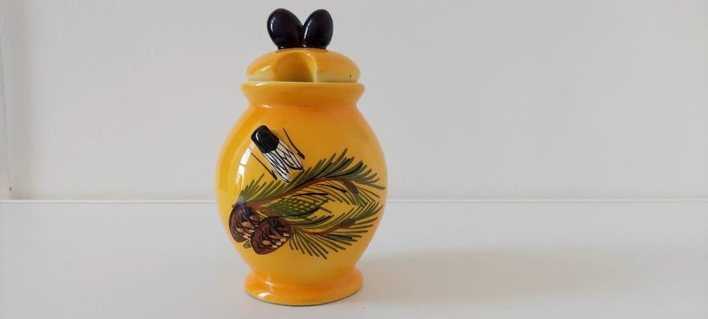 Vintage Vallauris olijf pot olijfpot keramiek, Eu, Eu, Keramiek, Overige typen