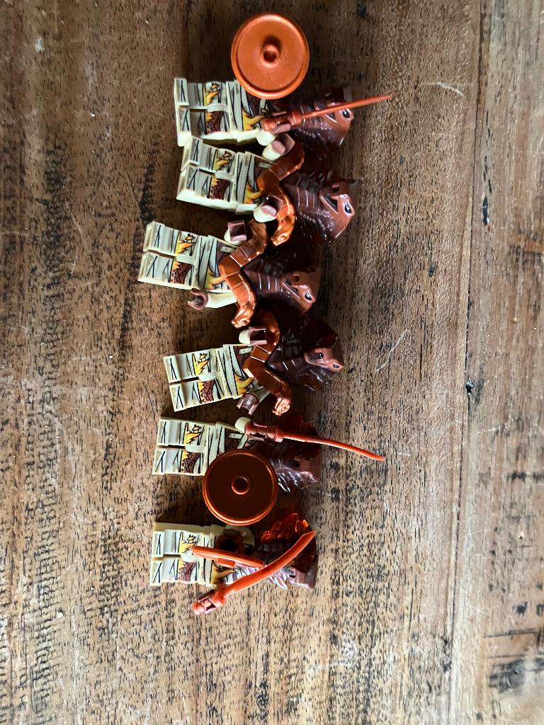 Lego Ninjago slangen, Ophalen of Verzenden, Zo goed als nieuw, Losse stenen, Lego