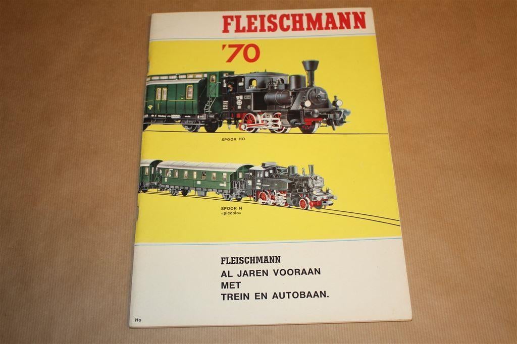 Catalogus Fleischmann HO - 1970, Hobby en Vrije tijd, Modeltreinen | H0, Wisselstroom, Wagon, Ophalen of Verzenden, Zo goed als nieuw