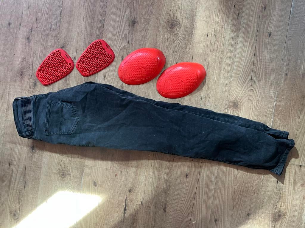 Spijker-Motorbroek John Doe, Ophalen of Verzenden, Tweedehands, Broek | textiel