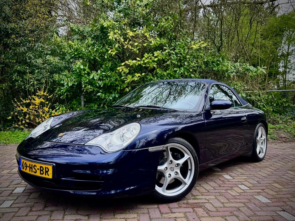 Porsche 911 (996) 3.6 NL geleverd Carrera Cabrio autm 2001, Auto's, Porsche, Automaat, Achterwielaandrijving, Zwart, Cabriolet