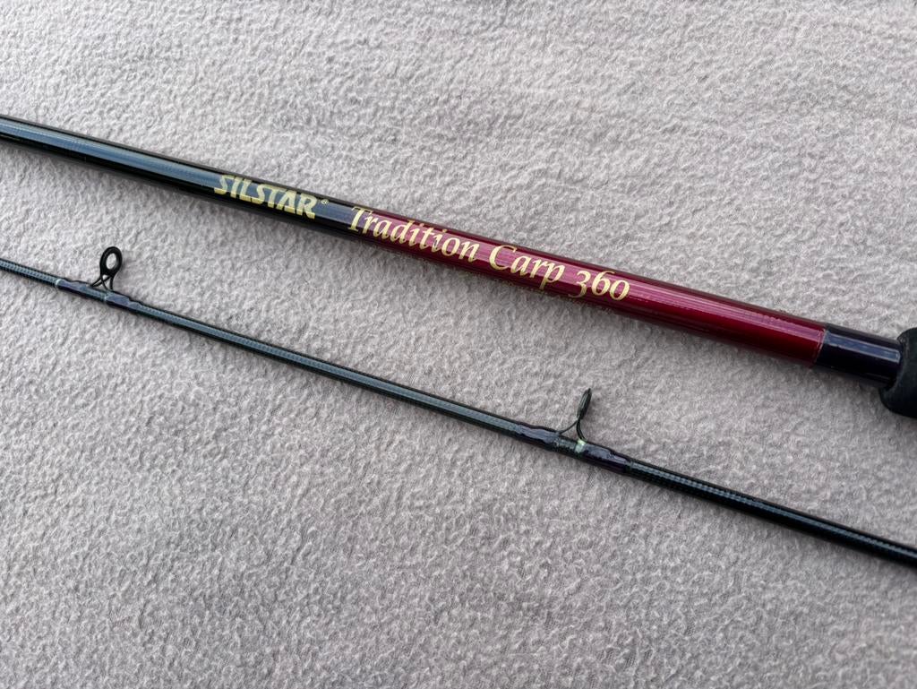 Silstar tradition carp 12ft 2lb hengel / penhengel, Ophalen, Gebruikt, Werphengel