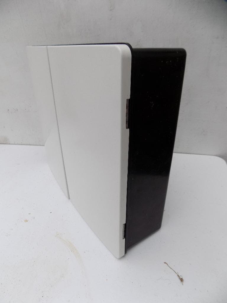 Medicijnkast douche badkamer zwart wit jaren 70, Gebruikt, Overige typen, Ophalen of Verzenden, Minder dan 100 cm