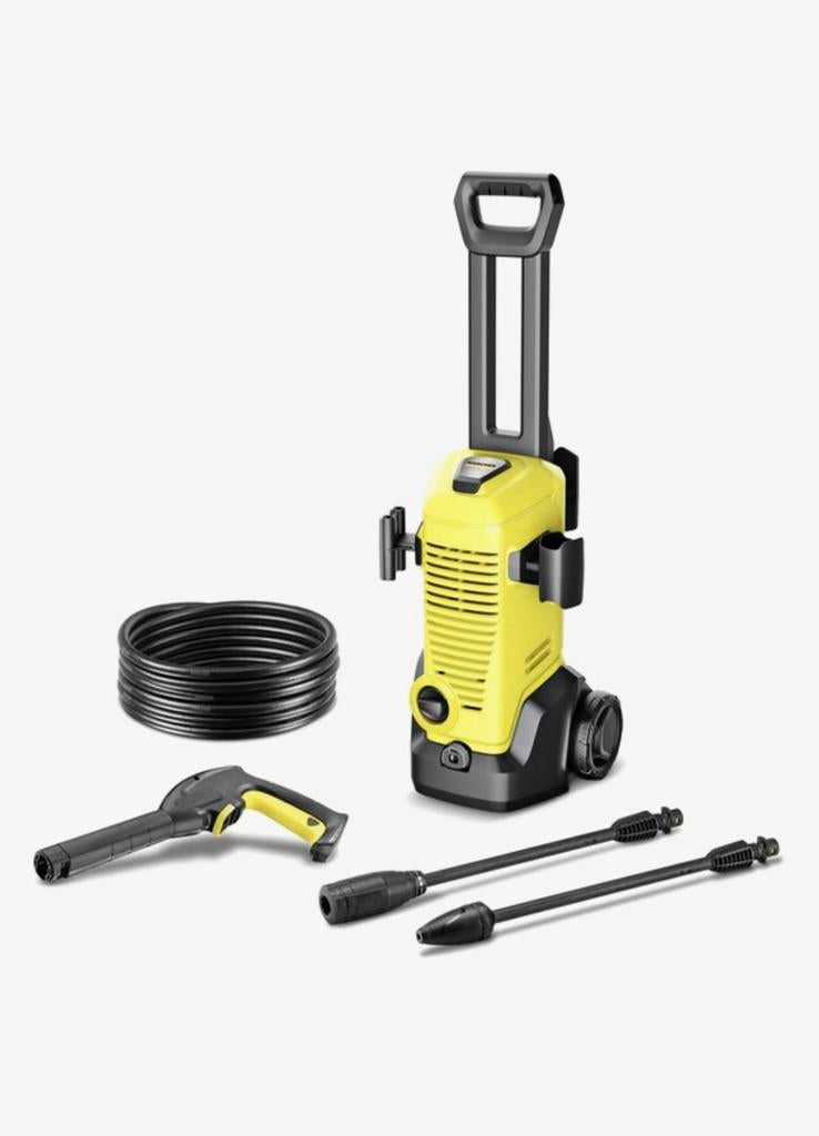Kärcher K3 Hogedrukreiniger – Compleet met accessoires, Tuin en Terras, Ophalen, Zo goed als nieuw, Elektrisch, Met regelbare waterdruk