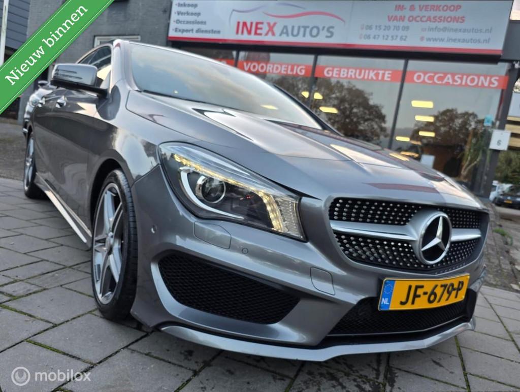 CLA-klasse 180 OrangeArt Edition AMG Groot Nav Incl.APK+Afle, Auto's, Navigatiesysteem, Gebruikt, Euro 6, 4 cilinders
