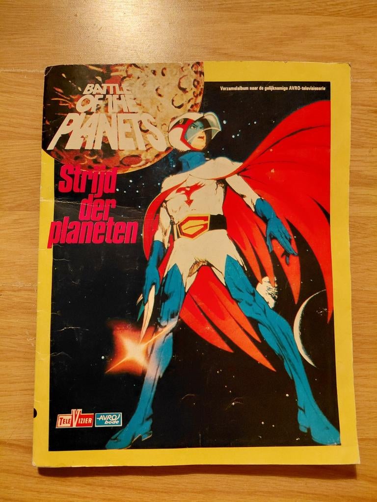 Strijd der Planeten AVRO bode plakboek mist laatste plaatjes, Eén comic, Ophalen of Verzenden, Gelezen, Europa