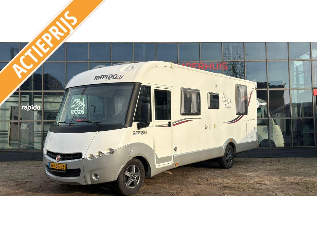 Rapido Le Randonneur 891 F Queensbed,Hefbed,XLGarage, Ringverwarming, Fiat, 7 tot 8 meter, Bedrijf