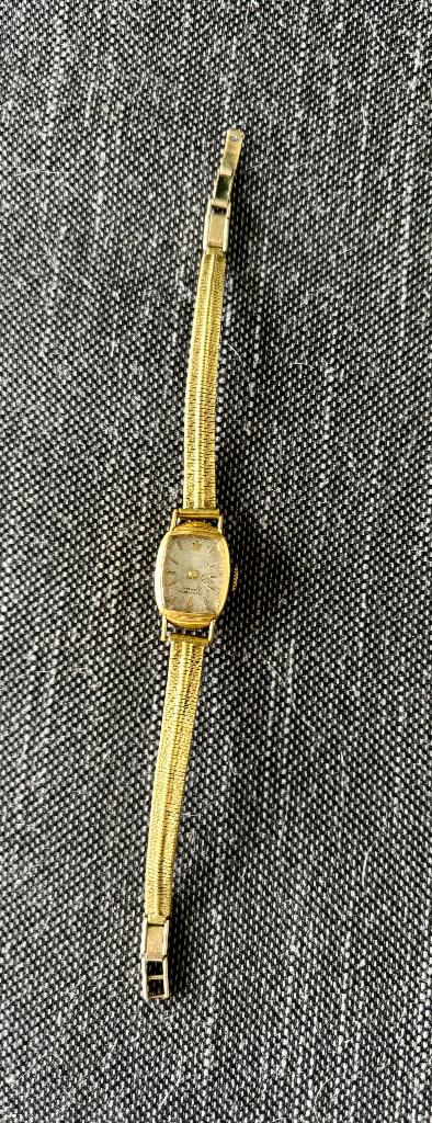 Dames horloge double, Overige merken, Overige materialen, Gebruikt, Polshorloge