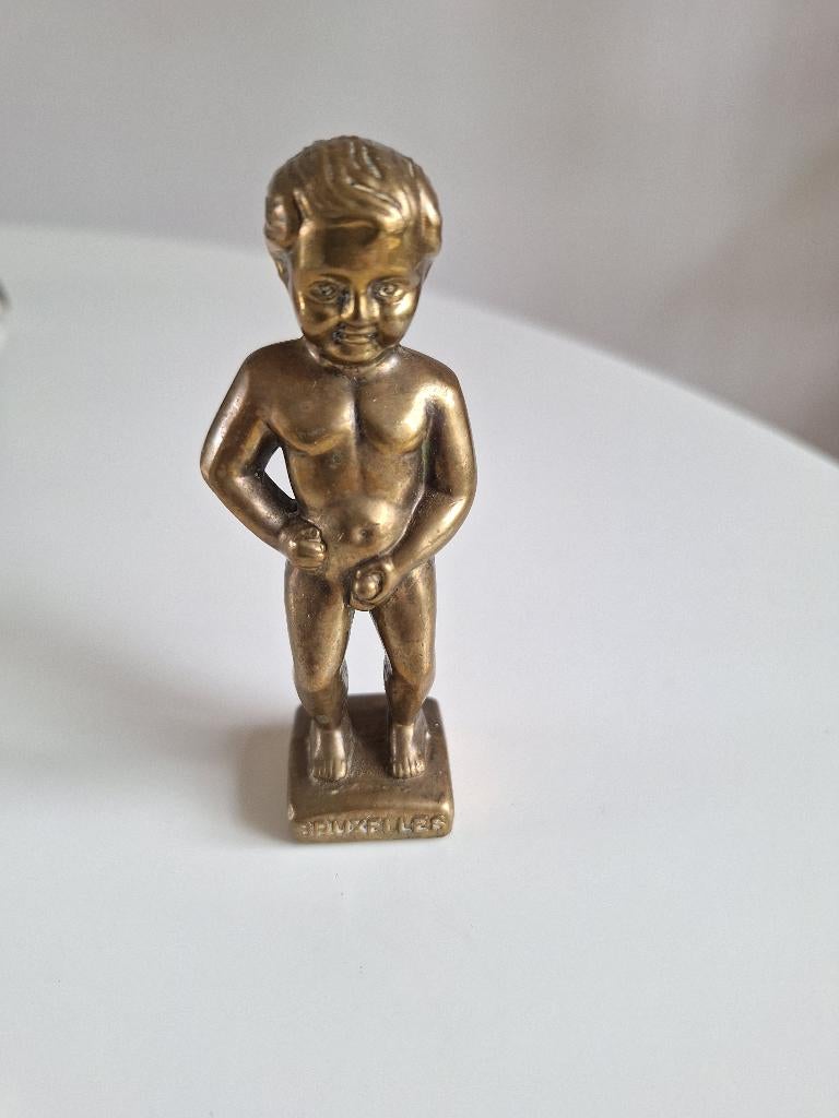 Manneken Pis BRUXELLES 9½ cm, Ophalen, Koper
