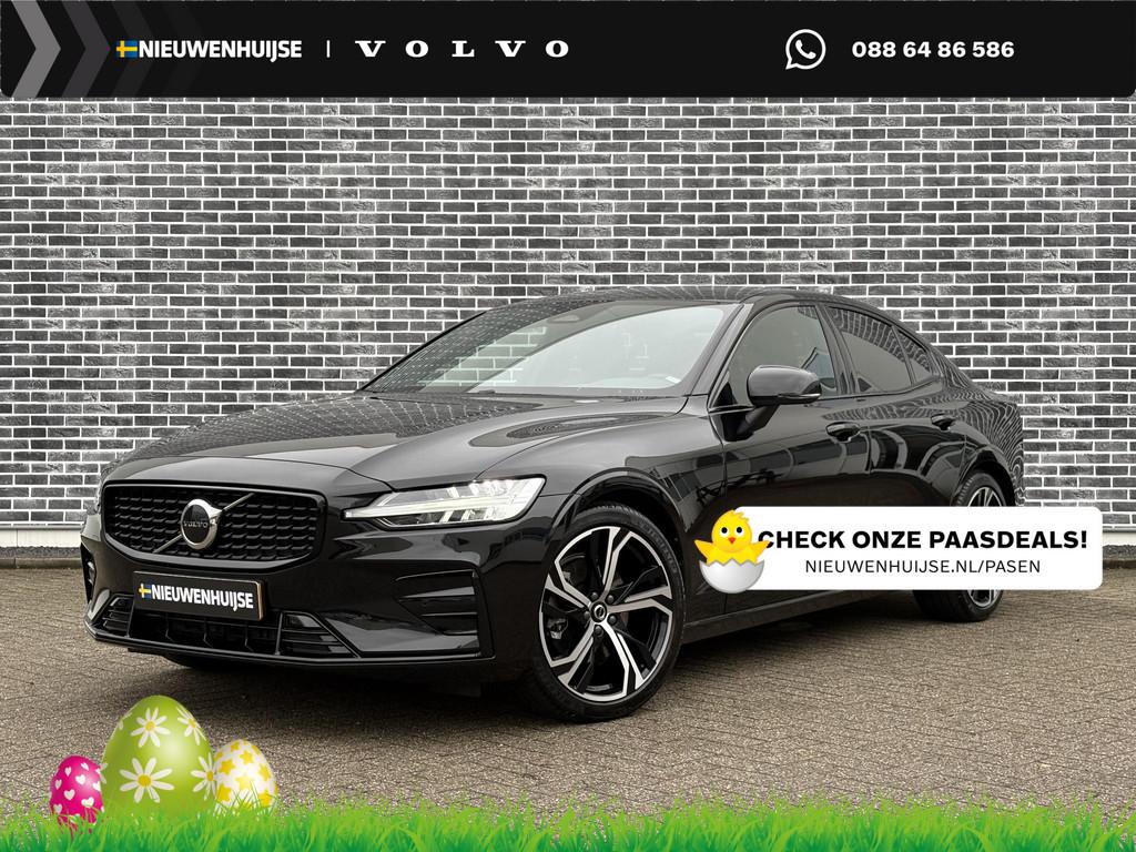 Volvo S60 2.0 B4 Plus Dark | Sportstoelen | 19 inch Lichtmet, 12 maanden, Stof, Euro 6, 4 cilinders