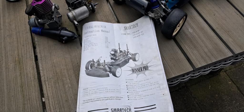 Smartech nitrowagens, Ophalen, Gebruikt, Overige schalen, Auto offroad