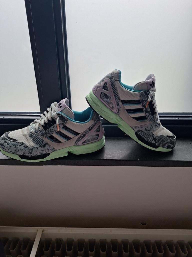 Adidas Torsion ZX 8000 Speciale Editie - Maat 42 2/3, Overige kleuren, Ophalen of Verzenden, Sneakers of Gympen, Adidas