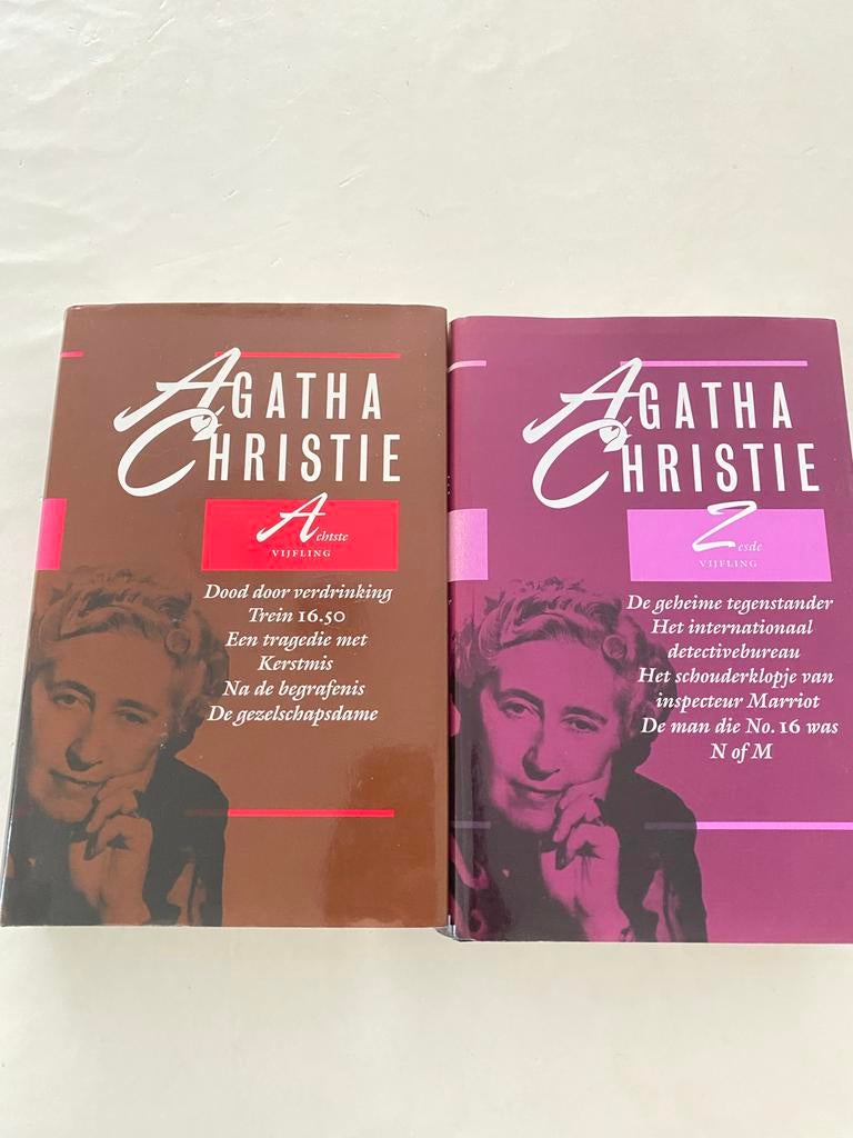 Agatha Christie Vijfling A en Z boeken, Boeken, Ophalen of Verzenden, Gelezen