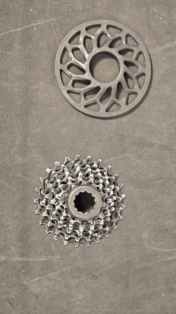 SRAM PG-720 DH cassette + ketting weinig gebruikt, Zo goed als nieuw, SRAM, Derailleur of Ketting, Mountainbike
