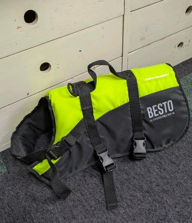 Honden veiligsheidsvest zwemvest vest, Ophalen of Verzenden, Zo goed als nieuw, Hondenzwemvest