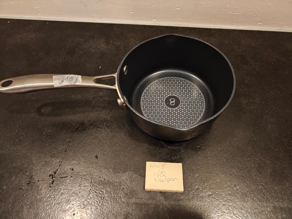 steelpan, Kookpan of Snelkookpan, Overige materialen, Onbekend, Nieuw