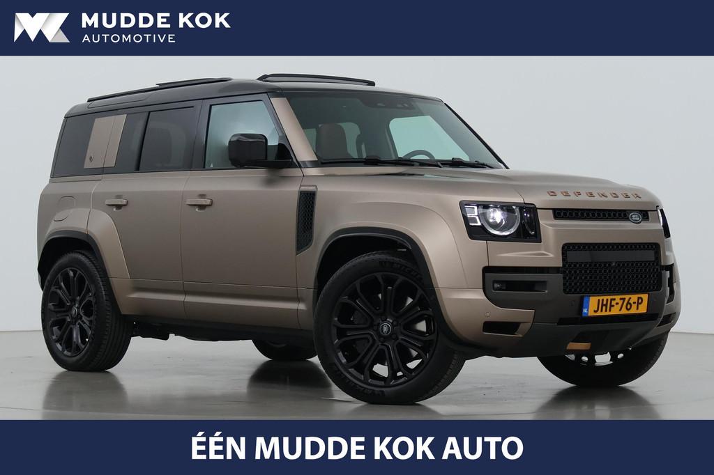 Land Rover Defender 110 Octa 4.4 P635 Octa | Petra Copper |, Gebruikt, Bruin, 4395 cc, Leder