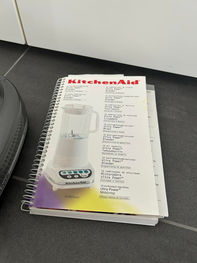 Kitchenaid Ultra Power Blender - Krachtige Keukenhulp, Witgoed en Apparatuur, Blenders, Ophalen of Verzenden, Gebruikt, Blender