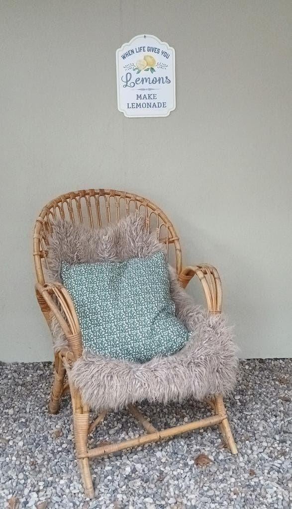 Classic Rohe _ Rotan Fauteuil,, Ophalen, Rotan