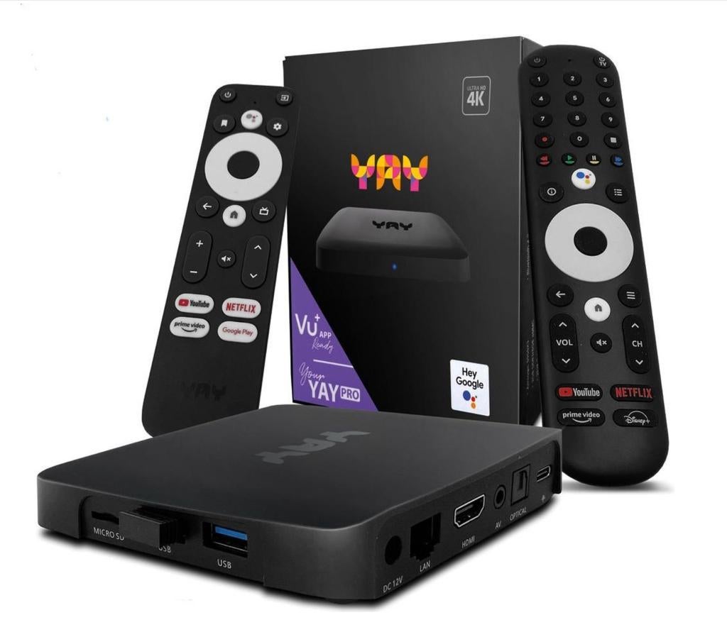 Yay IPTV mediaboxen 2 stuks, Ophalen of Verzenden, Zo goed als nieuw, HDMI, Zonder harde schijf