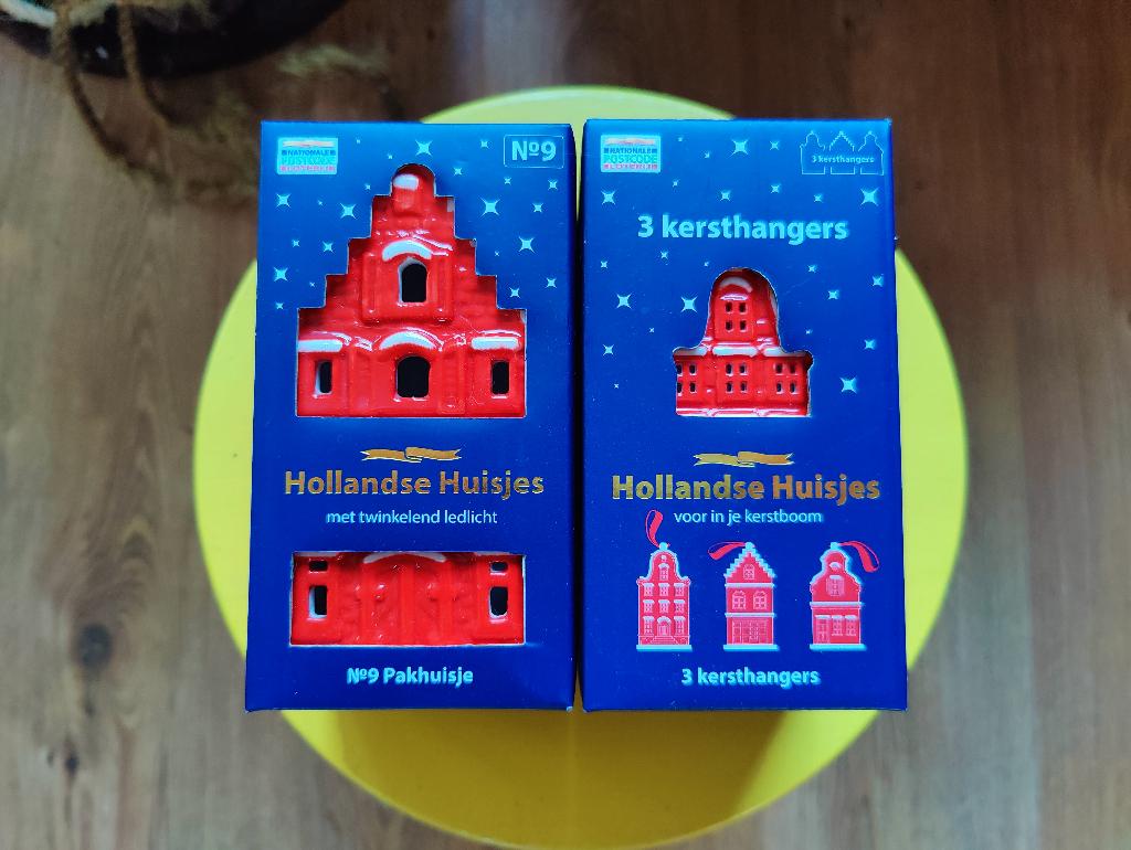 Postcodeloterij huisje+kersthangers (nieuwste twee), Ophalen of Verzenden