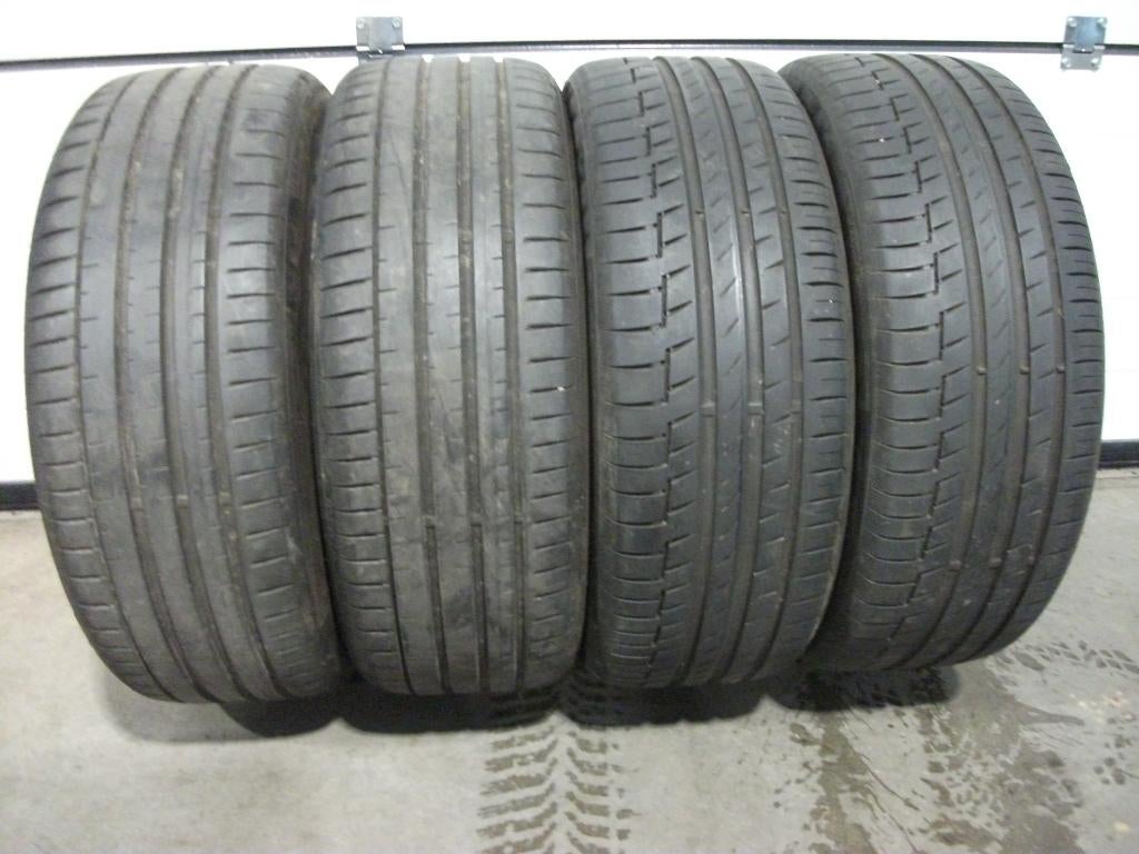 4 x 225/45 19" continental/falken zomerbanden 4 x 6mm!, Auto-onderdelen, Banden en Velgen, Ophalen, 18 inch, Gebruikt, Banden en Velgen