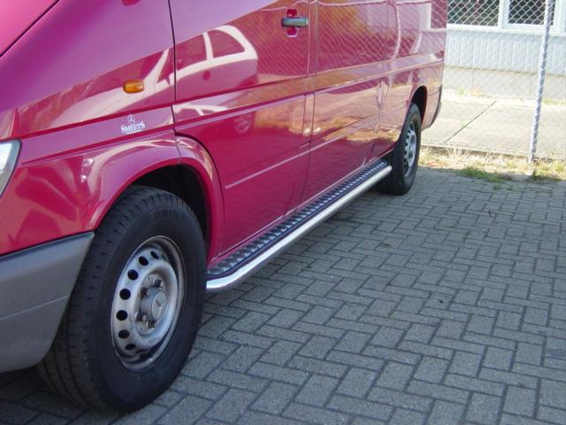 Mercedes-Benz Sprinter W901-W905 Sidebars aluminium trede, Niet ingevuld, Niet ingevuld, Niet ingevuld