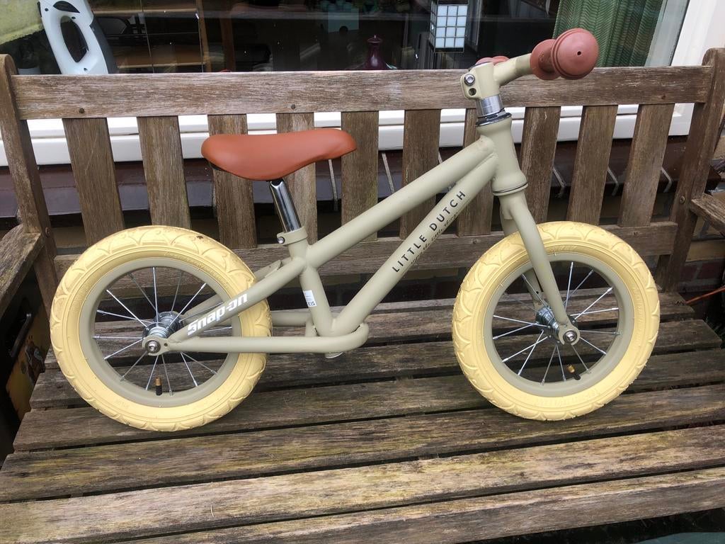 Little dutch loop fiets beige kleur, Fietsen en Brommers, Ophalen, Zo goed als nieuw, Minder dan 16 inch