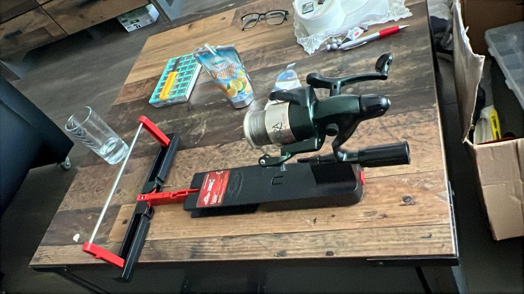 Vislijnspoeler voor Molen - Handig en Compact, Watersport en Boten, Ophalen of Verzenden, Gebruikt, Overige typen