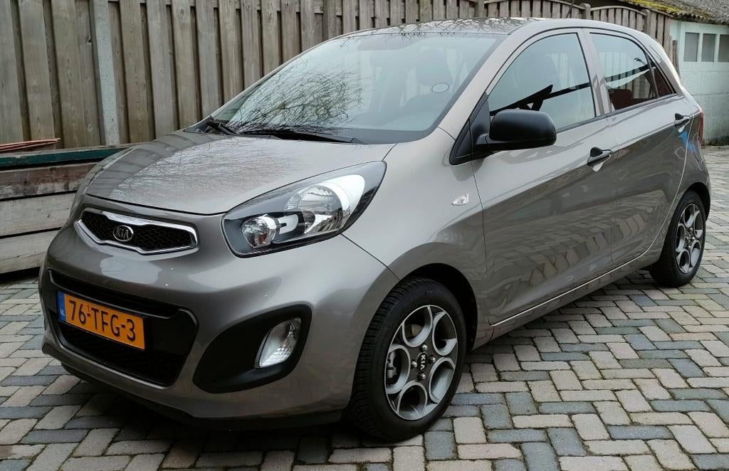 Kia Picanto 1.2 Cvvt 5-DRS 2012 Grijs, Auto's, Kia, Particulier, Picanto, Benzine, B, Hatchback, Handgeschakeld, Origineel Nederlands