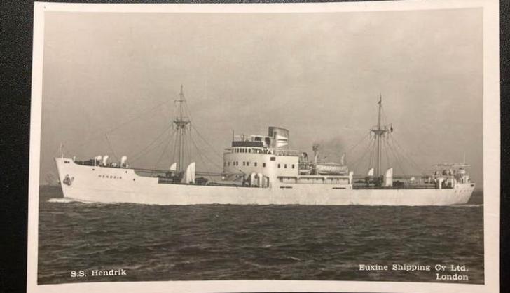 ss HENDRIK  Euxine shipping Nederl. eigenaar !!!!, Ophalen of Verzenden, Zo goed als nieuw, Kaart, Foto of Prent