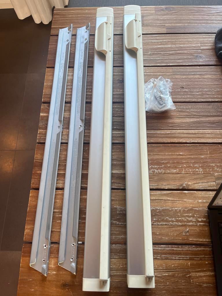 Lascal KiddyGuard Avant Oprolhekje - Veiligheidspoortje, Gebruikt, Ophalen of Verzenden, Metaal of IJzer, 100 tot 115 cm