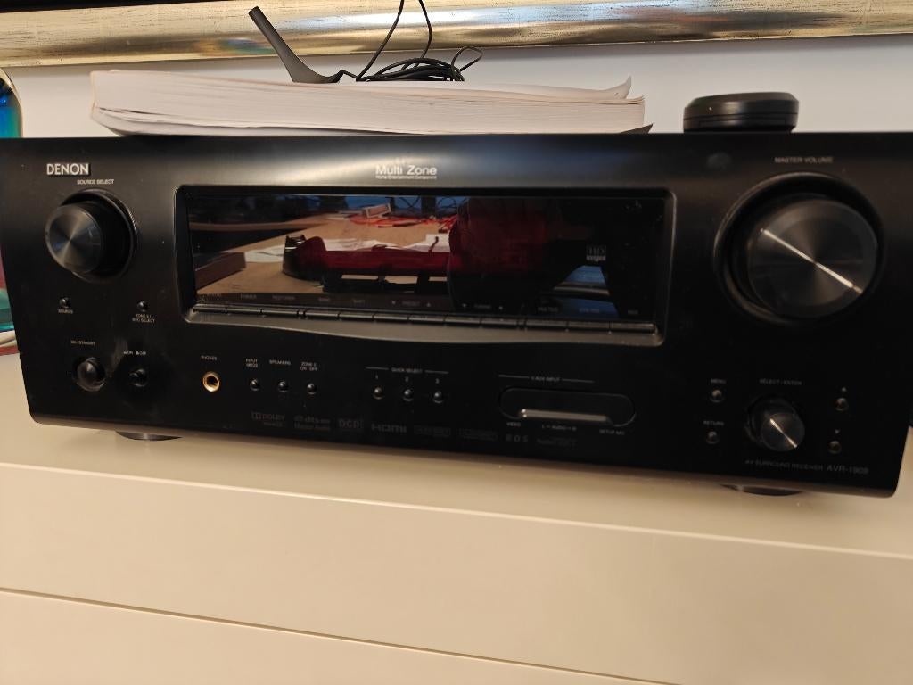 Denon AVR 1909 surround receiver, Gebruikt, Denon, Ophalen of Verzenden, 120 watt of meer