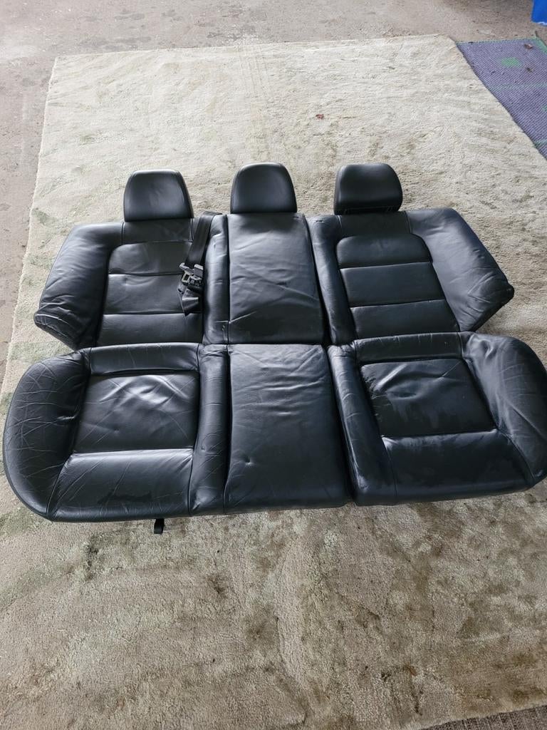 Seat Leon 1M Leren Achterbank - Gebruikt, Auto-onderdelen, Interieur en Bekleding, Ophalen, Gebruikt, Seat