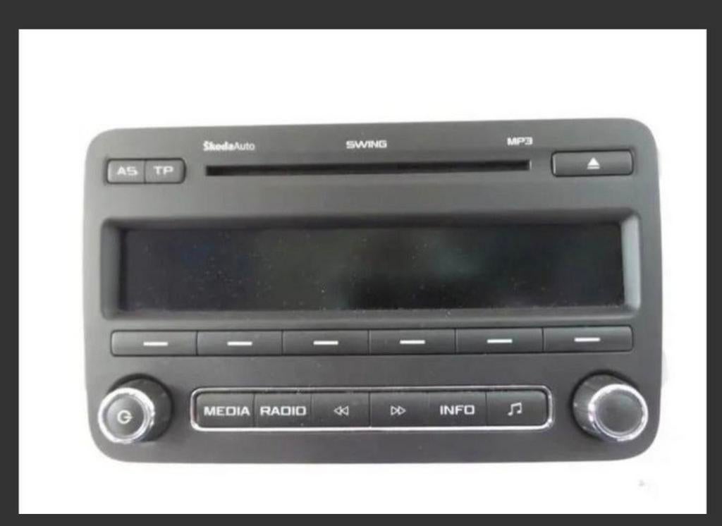 Autoradio skoda, Ophalen of Verzenden